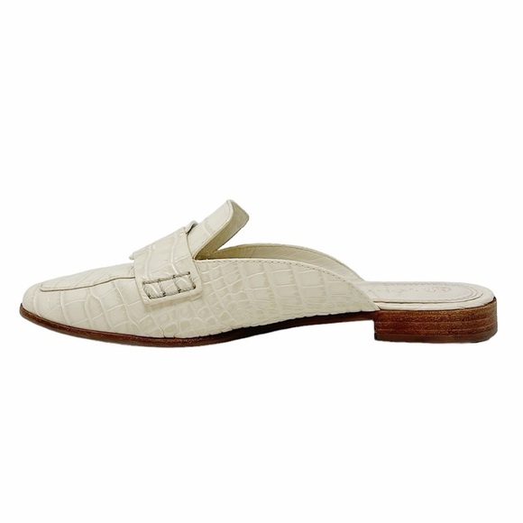 Tory Burch Georgia Loafer Mule Soft Croc Emboss - Picture 6 of 14